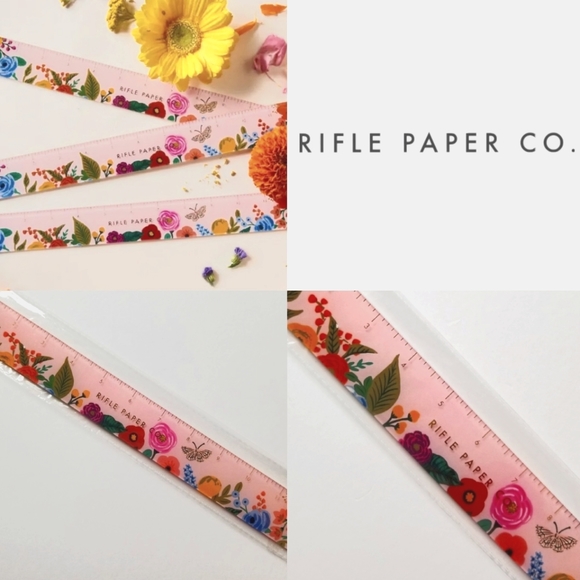 Rifle Paper Co. Accessories - ❗Rifle Paper Co. Garden Party Pink Acrylic Ruler❗